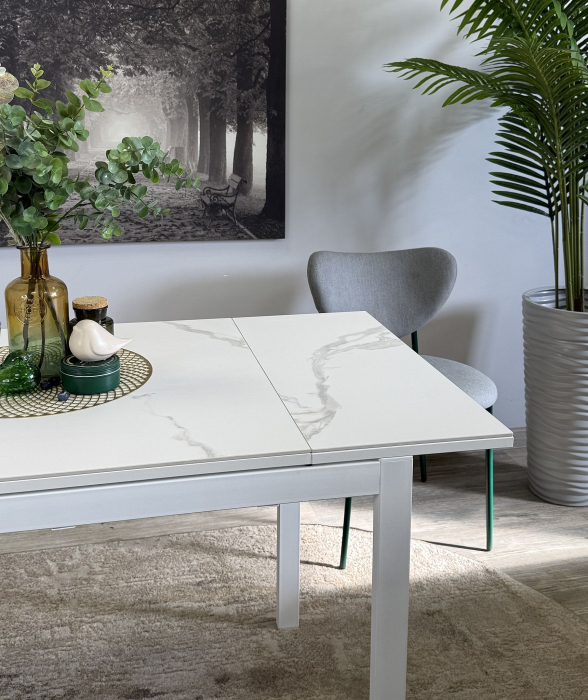 Обеденные столы, Стол Kenner LK1000 раздвижной, керамика