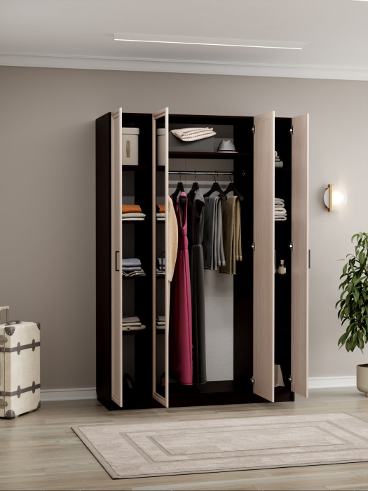 Для одежды, Шкаф распашной МДФ ШК-4/1