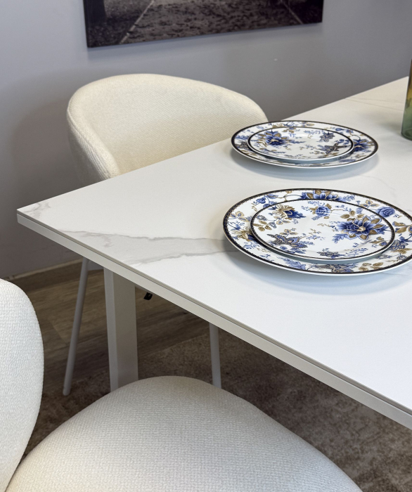 Обеденные столы, Стол Kenner LK900 раздвижной, керамика