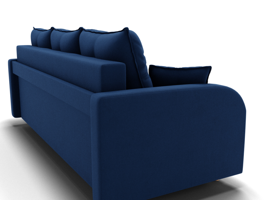 Диваны еврокнижки, Прямой диван Генри,НПБ,еврокнижка,велюр