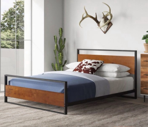 Кровать в стиле лофт Шелби 0.9