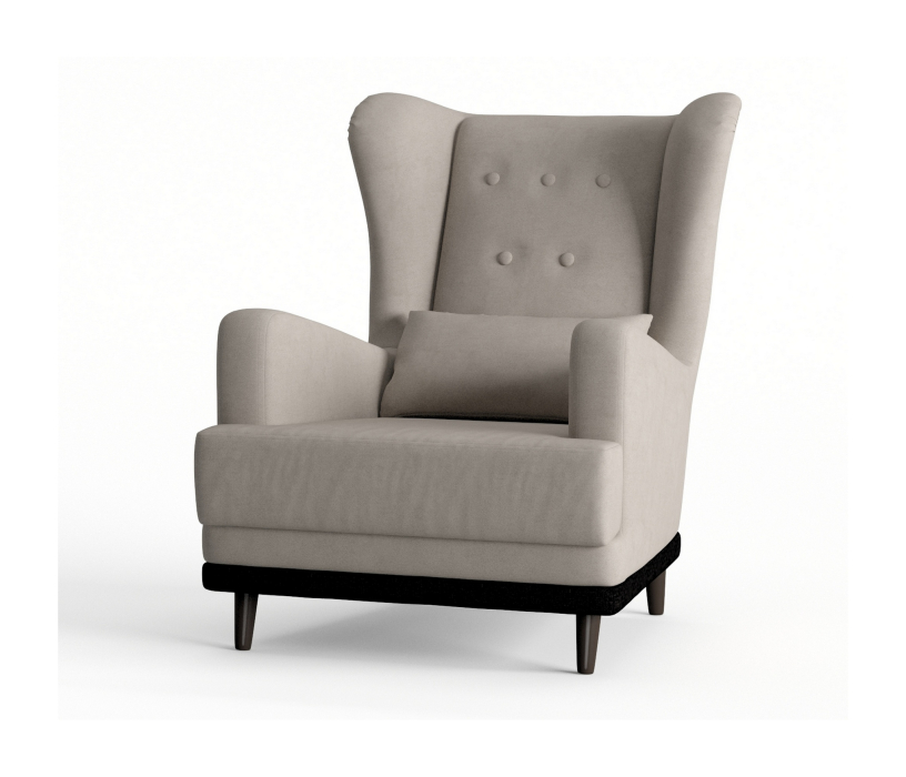 Кресло для отдыха, Кресло Барон Люкс, Велюр