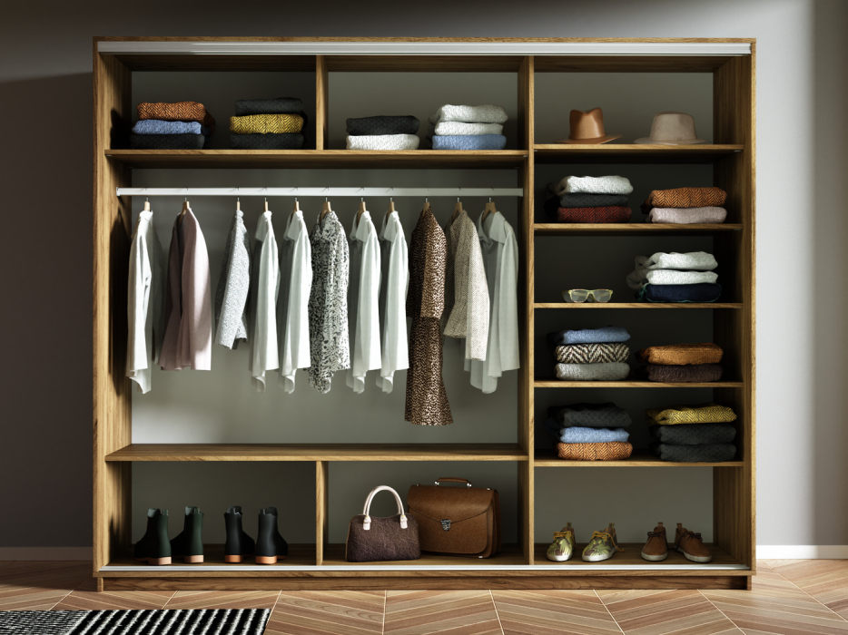 Шкафы-купе 3-х дверные, Шкаф-купе Экспресс 3-х дверный Фотопечать Квадрат Стекла 180х60х240