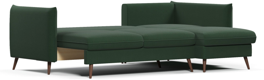 Диван угловой Пекин еврокнижка, велюр