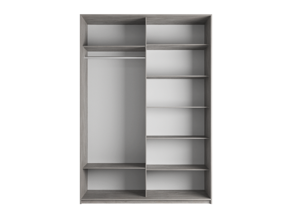 Шкафы-купе 2-х дверные, Шкаф Прайм дуо Зеркало+зеркало 2300 х 1200 х 570