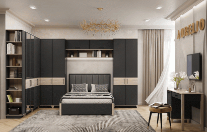 Модульная система AURELIO (модуль 58) Стеллаж