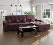 Диваны модульные угловые, Модульный диван Майами-2,микровелюр,антивандальная ткань,венеция