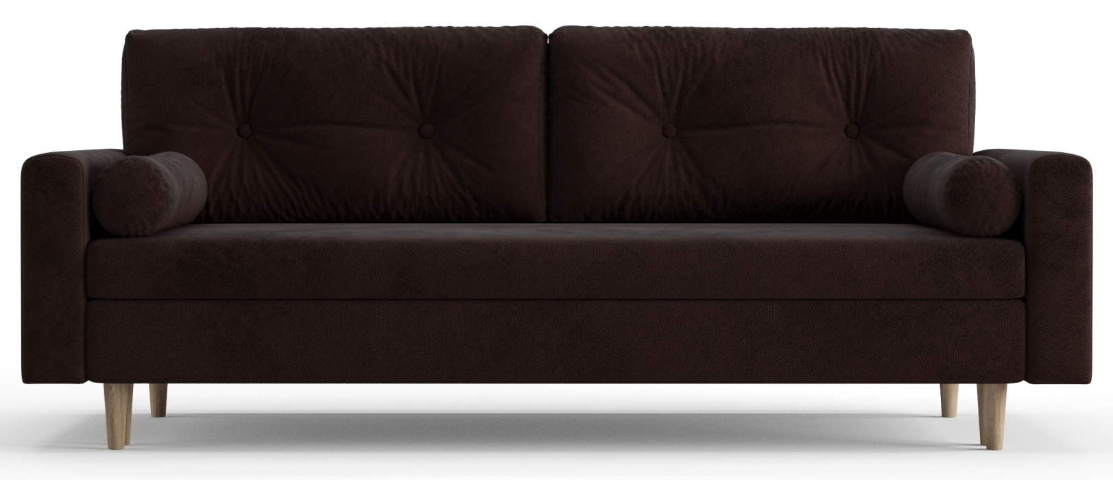 Диваны еврокнижки, Диван-кровать Таврида, пружинный блок, велюр