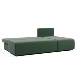 Угловой диван-кровать Каир (Комо, Крит), велюр