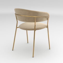 Стул Whispered Fusion, золотой