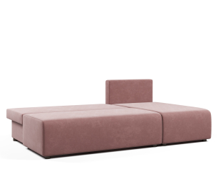 Угловой диван-кровать Каир (Комо, Крит), велюр