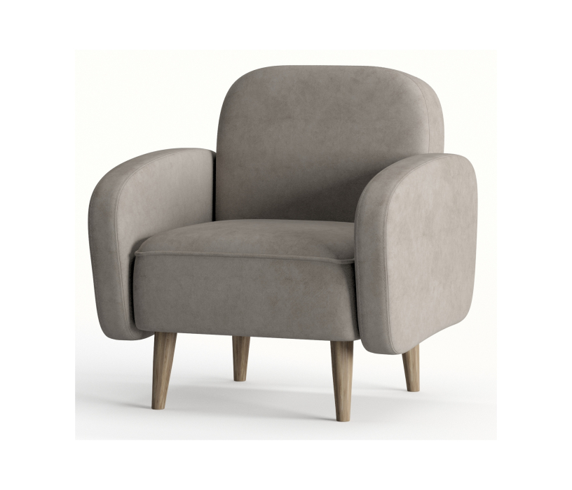 Кресло для отдыха, Кресло Бризби, Велюр