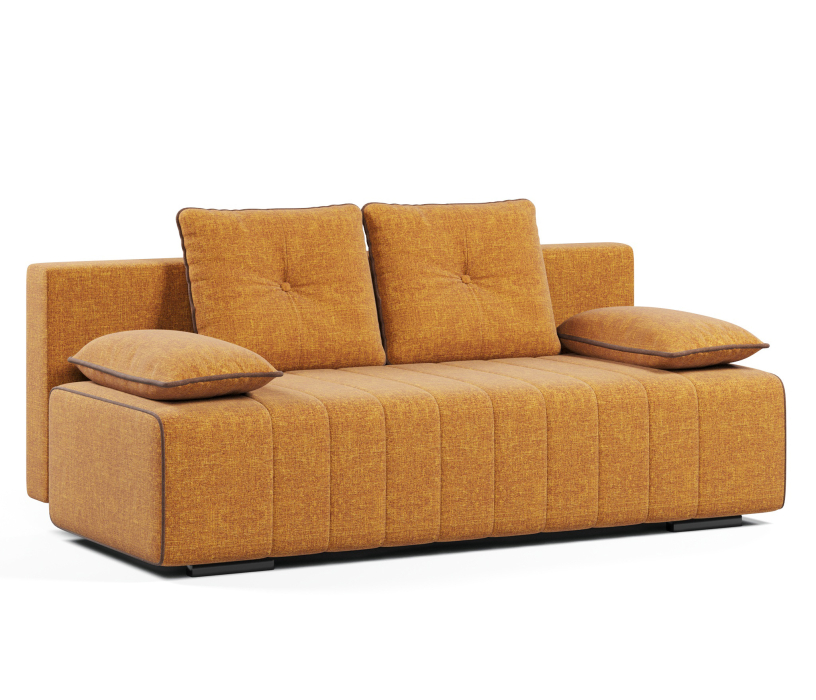 Диваны кровати со спальным местом, Диван-кровать прямой Лестер аккордеон-евро, рогожка