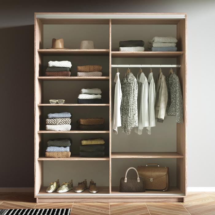 Шкафы-купе 2-х дверные, Шкаф-купе Экспресс 2-х дверный Фотопечать Квадрат Стекла 120х60х240