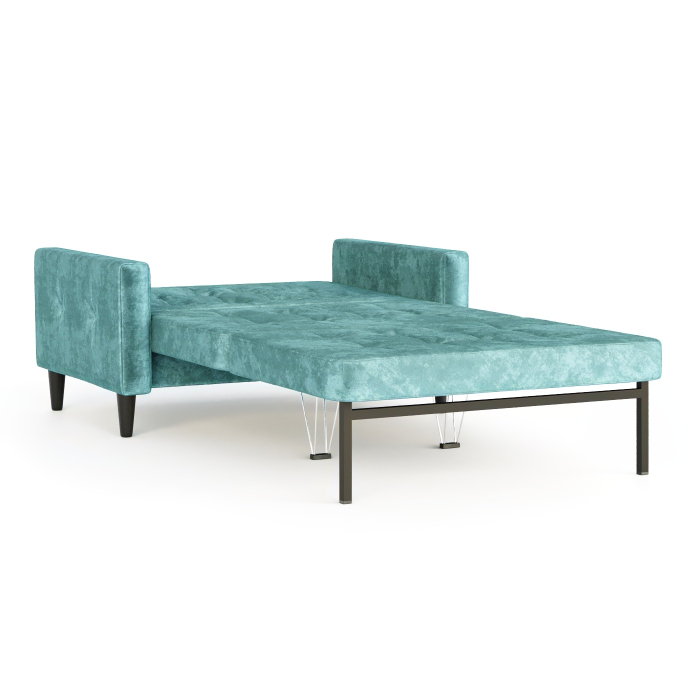 Диваны кровати прямые, Диван-кровать Этро Люкс, велюр