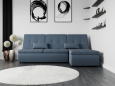 Диваны угловые в гостиную, Угловой диван Калифорния-2 ППУ, велюр