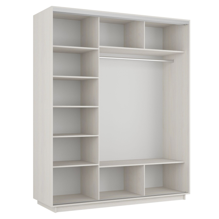 Шкафы-купе 3-х дверные, Шкаф-купе Экспресс 3-х дверный Фотопечать Калейдоскоп Стекла 240х60х220