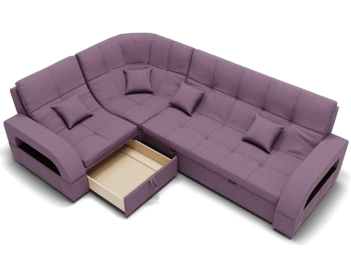 Модульный диван Майами-3,микровелюр,антивандальная и водостойкая ткань,венеция