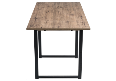 Стол деревянный Форли (черный матовый)