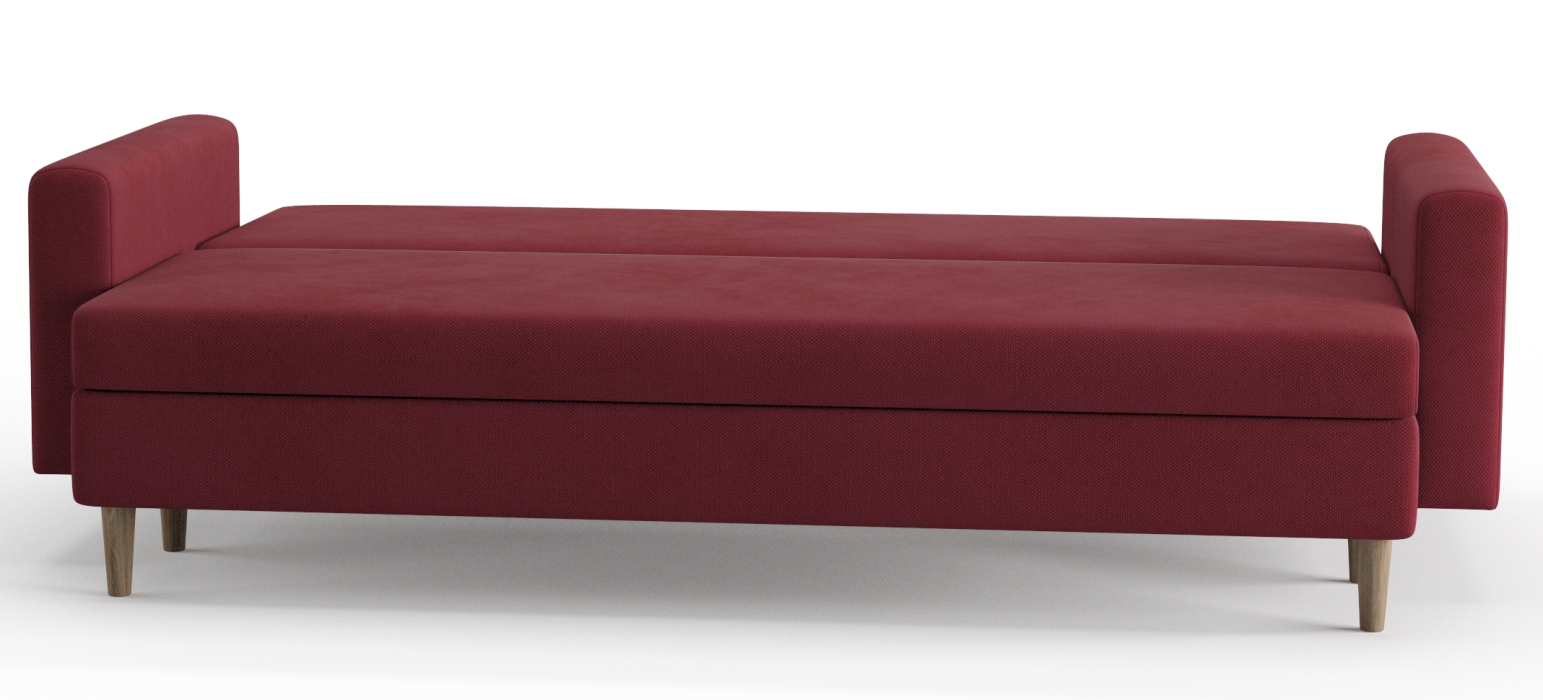 Диваны еврокнижки, Диван-кровать Таврида, пружинный блок, велюр