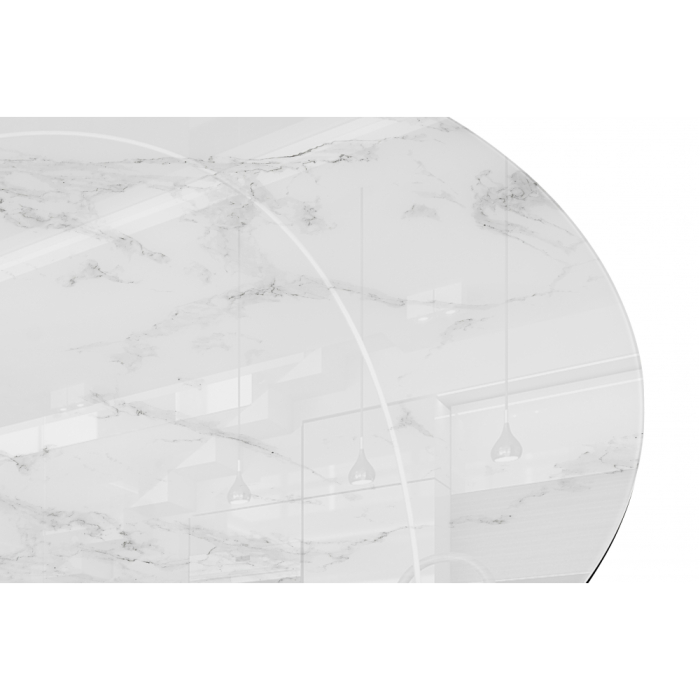 Обеденные столы, Стол стеклянный Норфолк 100х78