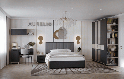 Модульная система AURELIO (модуль 57) Стеллаж