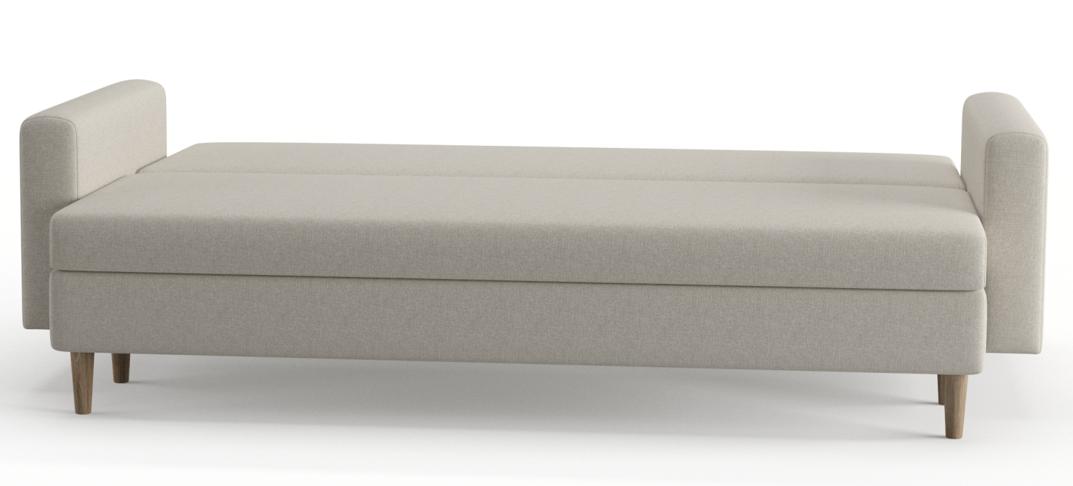 Диваны еврокнижки, Диван-кровать Таврида, пружинный блок, рогожка