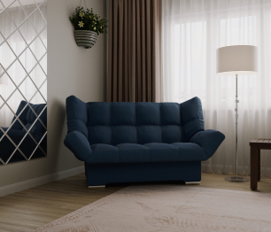 Прямой диван Клик-Кляк,велюр