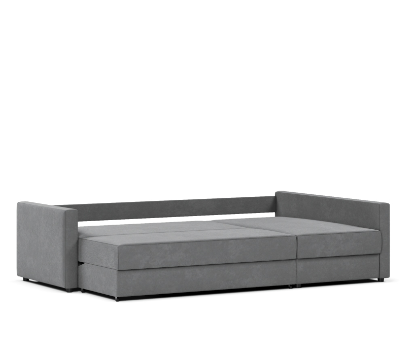 Диваны угловые, Диван угловой Фрисби дельфин, велюр