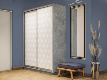 Шкаф-купе Экспресс 2-х дверный Фотопечать Калейдоскоп Стекла 120х45х220