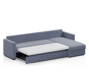 Диван-кровать угловой Дублин дельфин,велюр