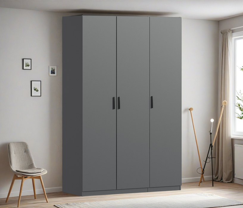 Для одежды, Шкаф трехдверный Макс 1500 мм, вариант №2 (ЛДСП)