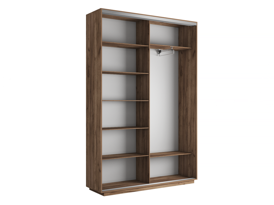 Шкафы-купе 2-х дверные, Шкаф-купе Экспресс Элемент дуо 2400 x 1400 x 450