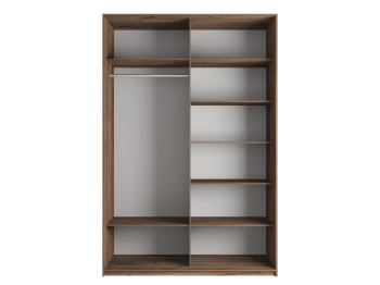 Шкаф-купе Эста 2-х дверный Стекла хаки/Доводчик 180х66х240