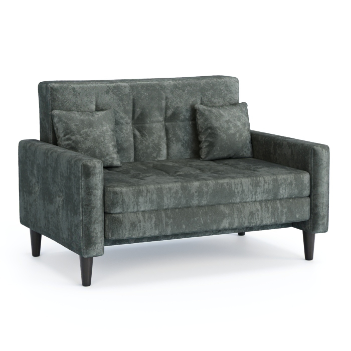 Диваны кровати прямые, Диван-кровать Этро Люкс, велюр