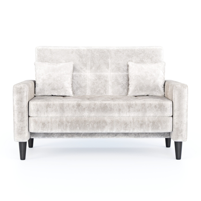 Диваны кровати прямые, Диван-кровать Этро Люкс, велюр