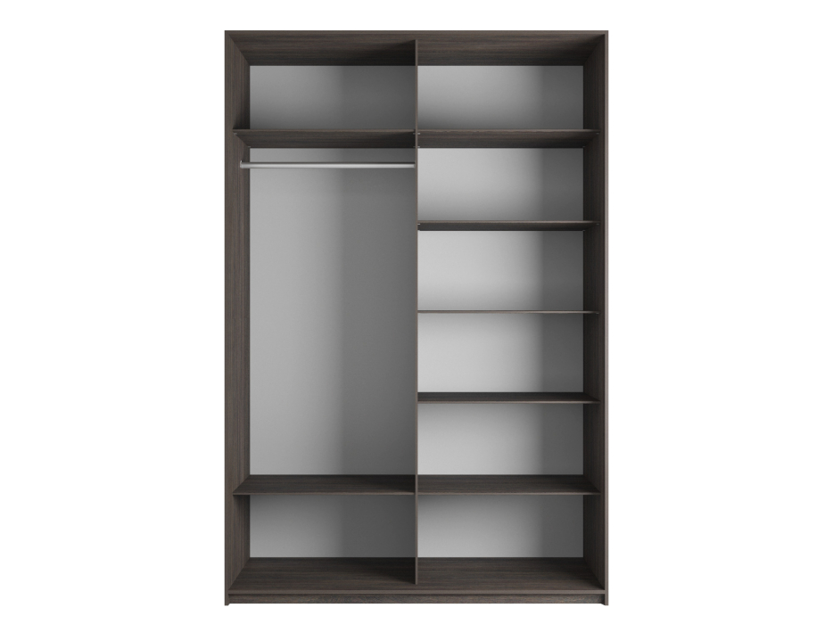 Шкафы-купе 2-х дверные, Шкаф-купе Эста 2-х дверный Стекла фисташка/Доводчик 200х66х240