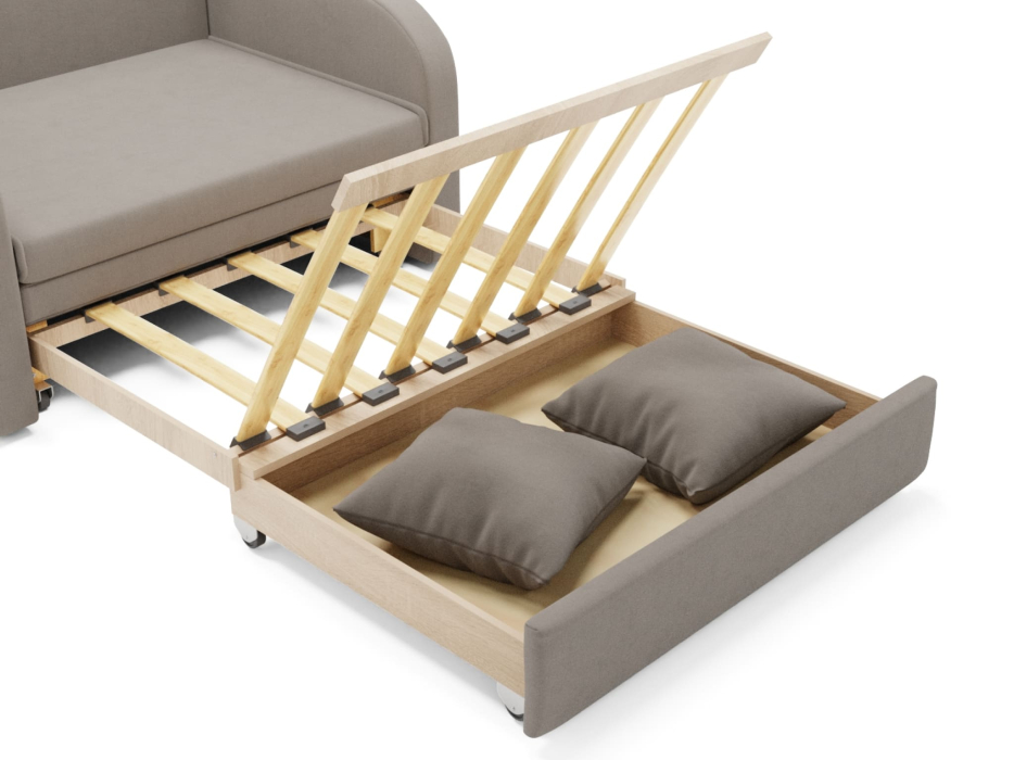 Детские диваны, Детский прямой диван Бали,выкатной,велюр