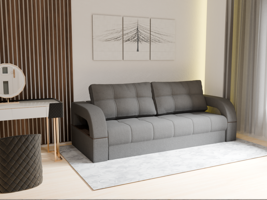 Диваны прямые, Прямой диван Рич-1, НПБ, Квест