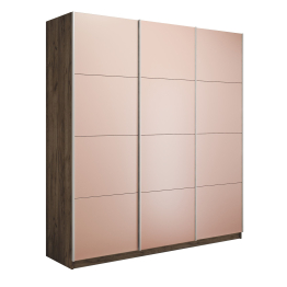 Шкаф-купе Эста 3-х дверный Стекла пудра/Доводчик 270х66х240