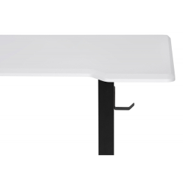 Компьютерный стол Маркос с механизмом подъема 140х80х75, черный