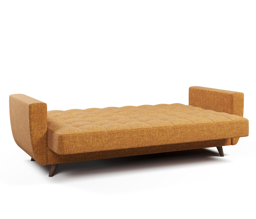 Диваны с ящиком для белья, Диван прямой книжка Корсика,рогожка