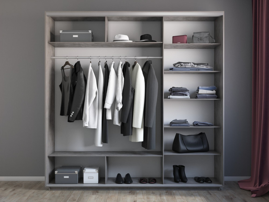 Шкафы-купе 3-х дверные, Шкаф-купе Экспресс 3-х дверный Фотопечать Шелк Стекла 240х60х220