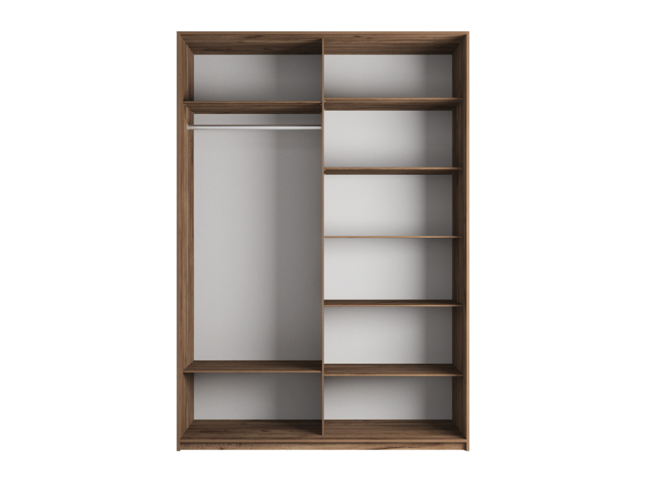 Шкафы-купе 2-х дверные, Шкаф-купе Прайм 2-х дверный Стекла хаки/Доводчики 120х57х230