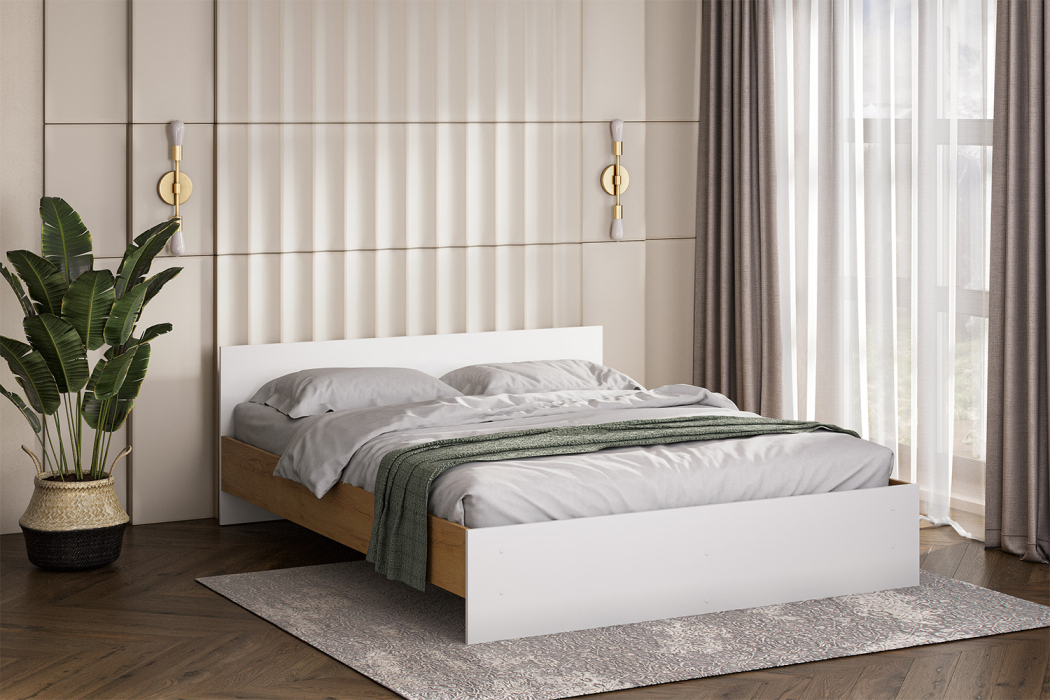 Двуспальные, Кровать с проложками 160х200 Денвер