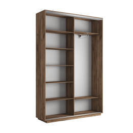 Шкаф-купе Экспресс 2-х дверный Фотопечать Шелк Стекла 120х45х240