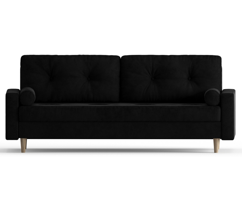 Диваны с ящиком для белья, Диван-кровать Belfast, независимый пружинный блок, велюр