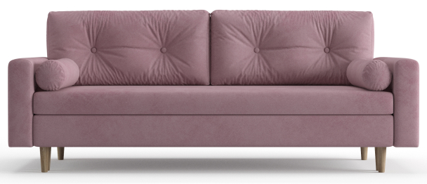 Диван-кровать Таврида, пружинный блок, велюр