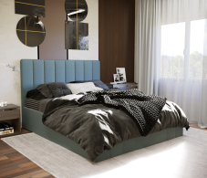 Кровати, Кровать Парма 160,велюр