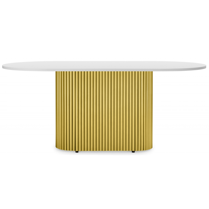 Обеденные столы, Стол Барон О 180 х 90 (золотые ноги)